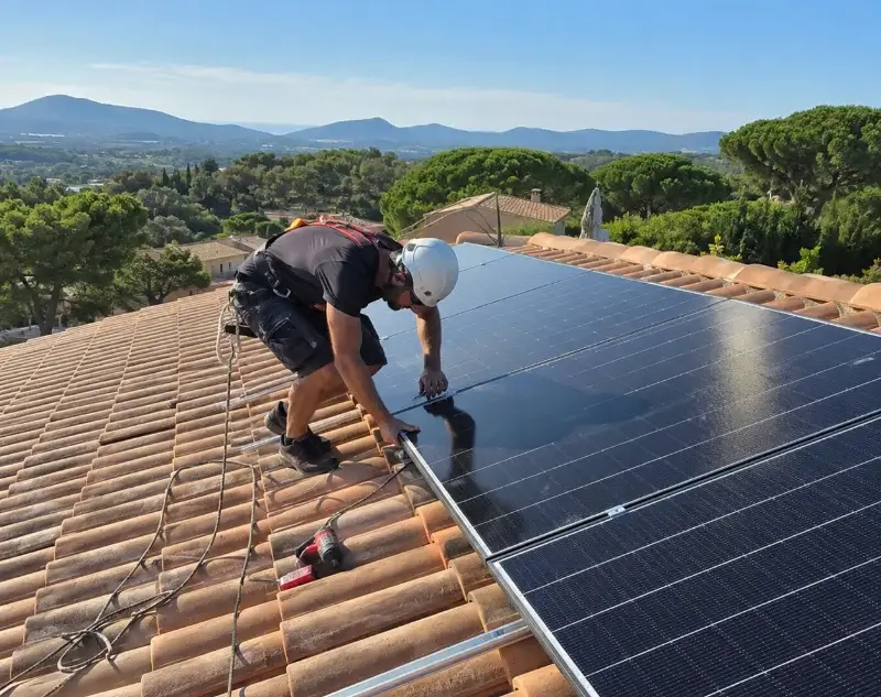 Installateur panneaux solaires Vénéjan — pose photovoltaïque sur toiture