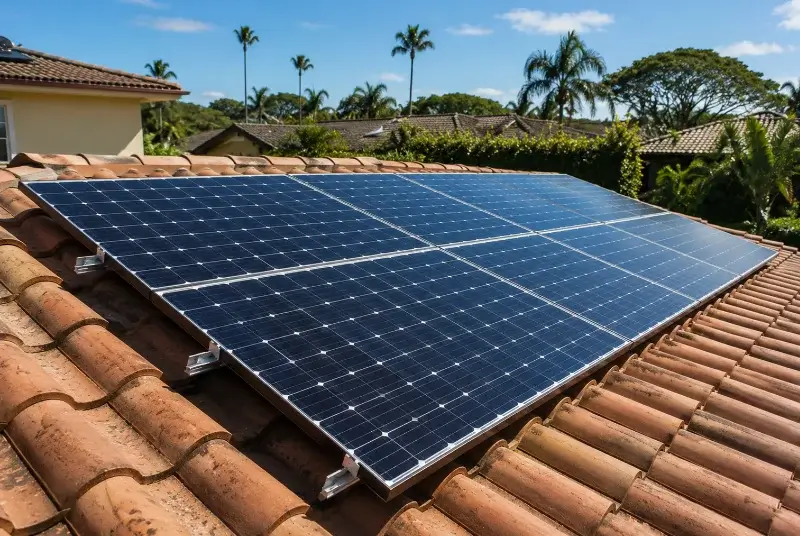 Installation de panneaux solaires à Vénéjan