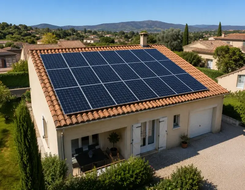 Prime à l'autoconsommation panneaux solaires Vénéjan — aide financière de l'État